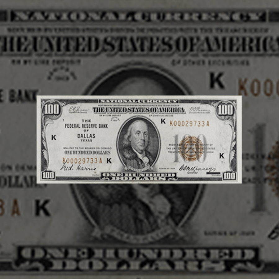Small Federal Reserve Bank Notes 
