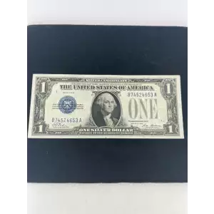 $1 1928 Blue seal Small Silver Certificates 1600
