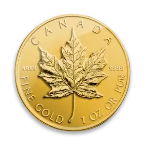 Any Year  - 1oz Canadian Gold Maple Leaf- 9999