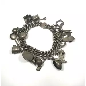 Mexican Charm Silver 925 Bracelet