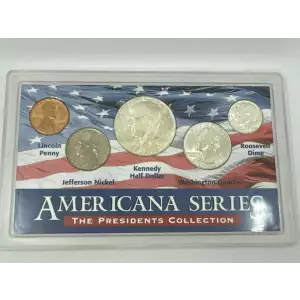 Proof and Mint Sets -Special Mint Sets--1964 Special Strike Coins. Cent - Half Dollar --  Set