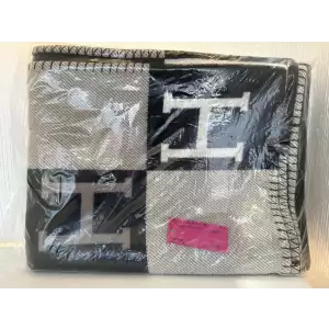 Hermes Avalon Black 3 Throw Blanket