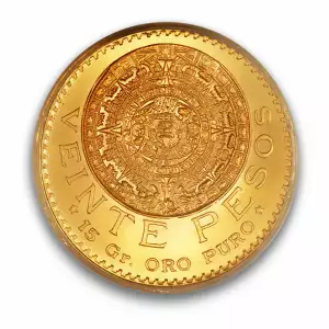 Mexico 20 Peso Gold Coin 